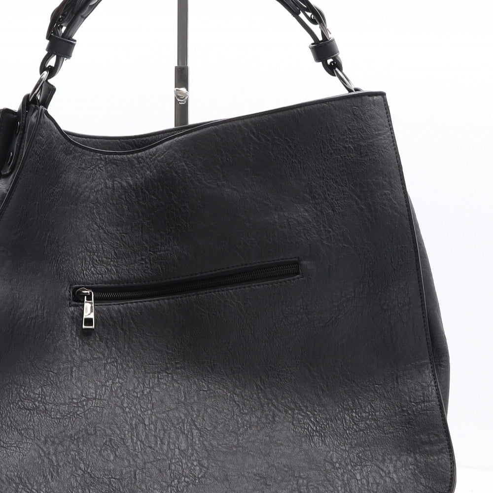 Carolina Boix Womens Black Polyethylene Top Handle Bag Size Extra Large