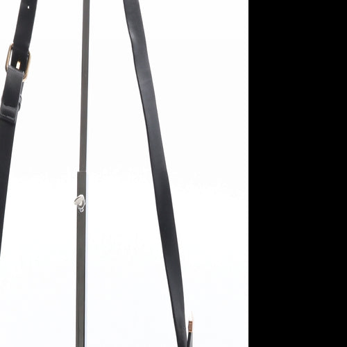 ESMARA Womens Black Polyethylene Saddle Bag Size Small