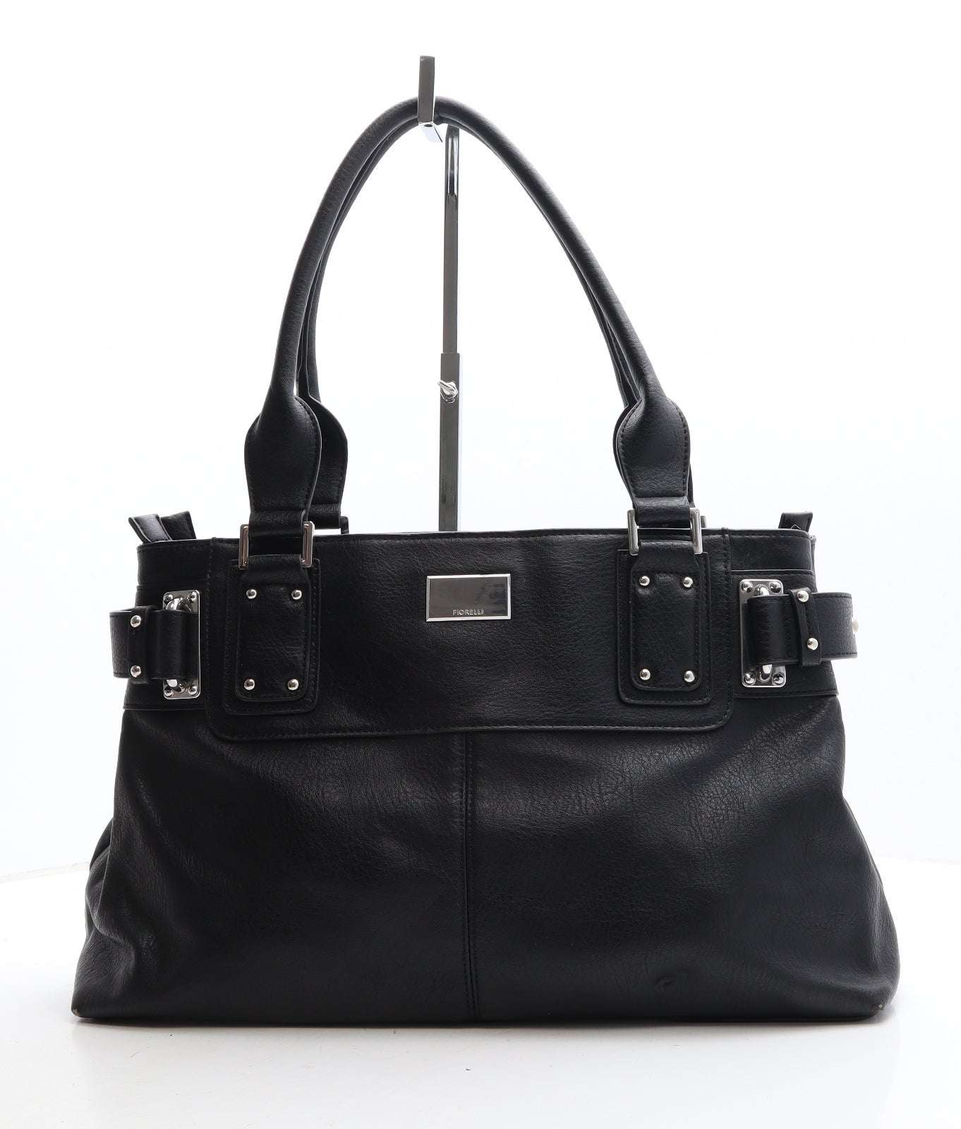 Fiorelli Womens Black Polyethylene Shoulder Bag Size Medium