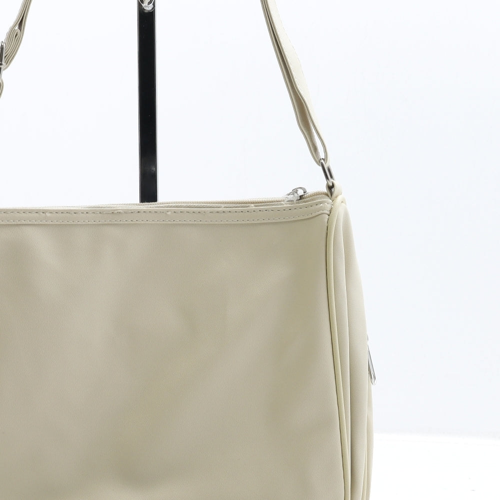 TED LAPIDUS Womens Beige Leather Crossbody Size Medium