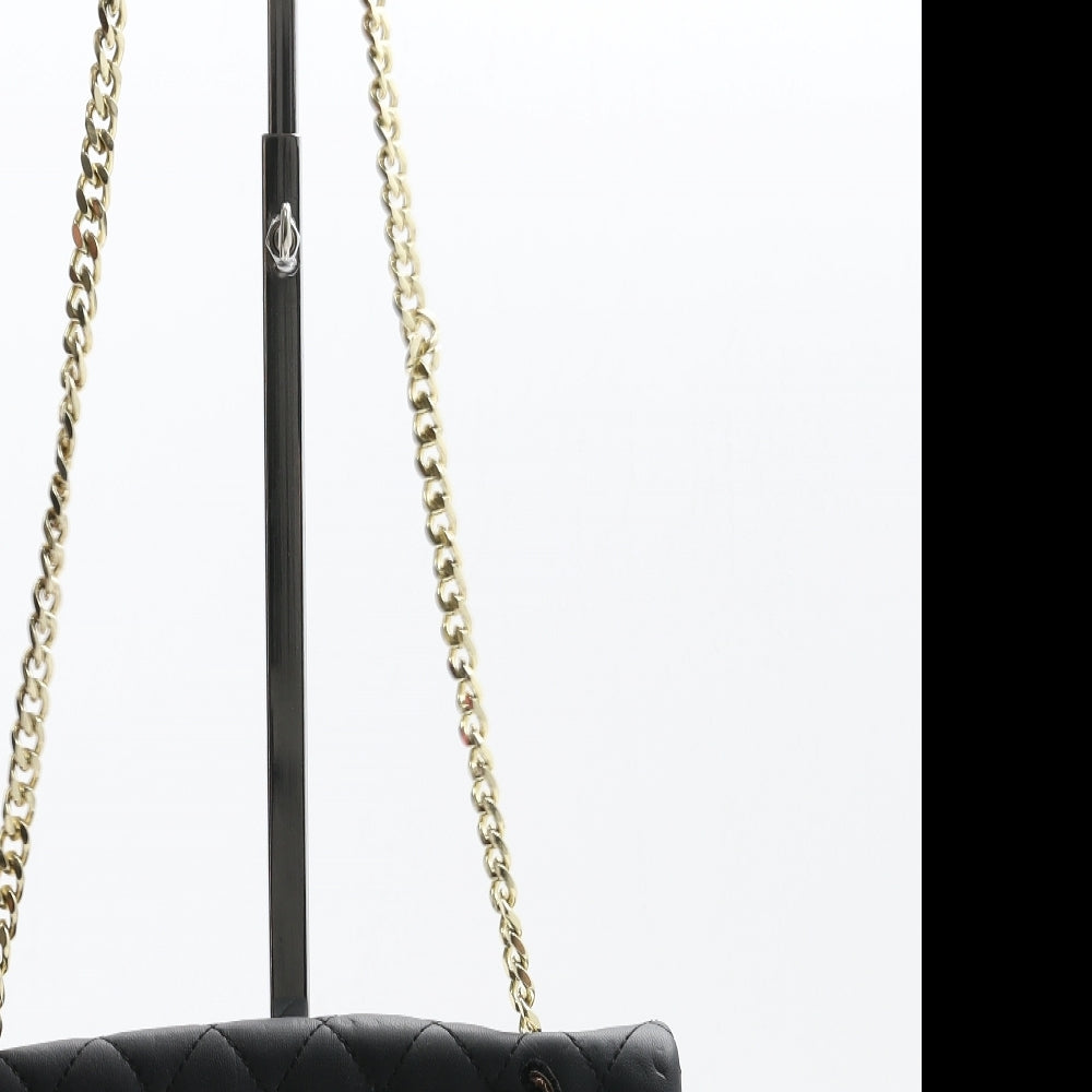 Zara Womens Black Polyamide Shoulder Bag Size Small - Elephant Detail