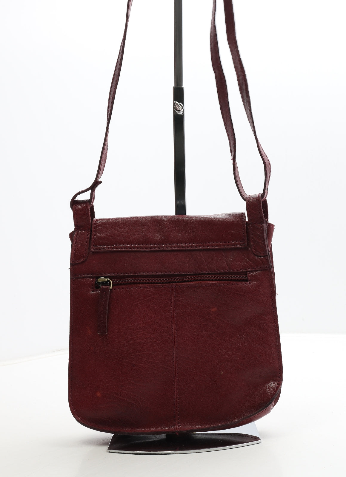 Taurus Womens Red Leather Crossbody Size Small