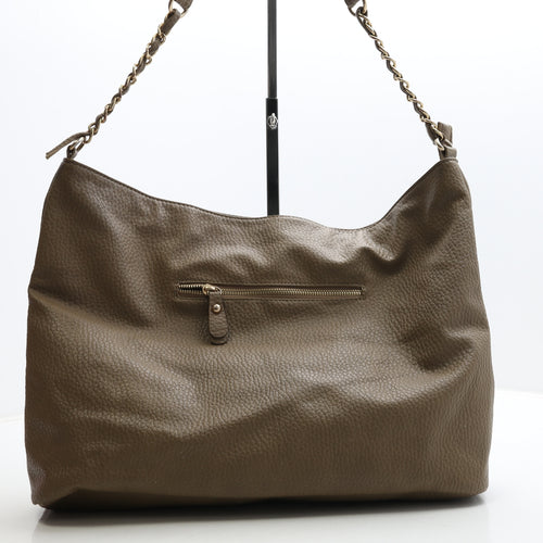 Atmosphere Womens Brown Polyurethane Crossbody Size Large