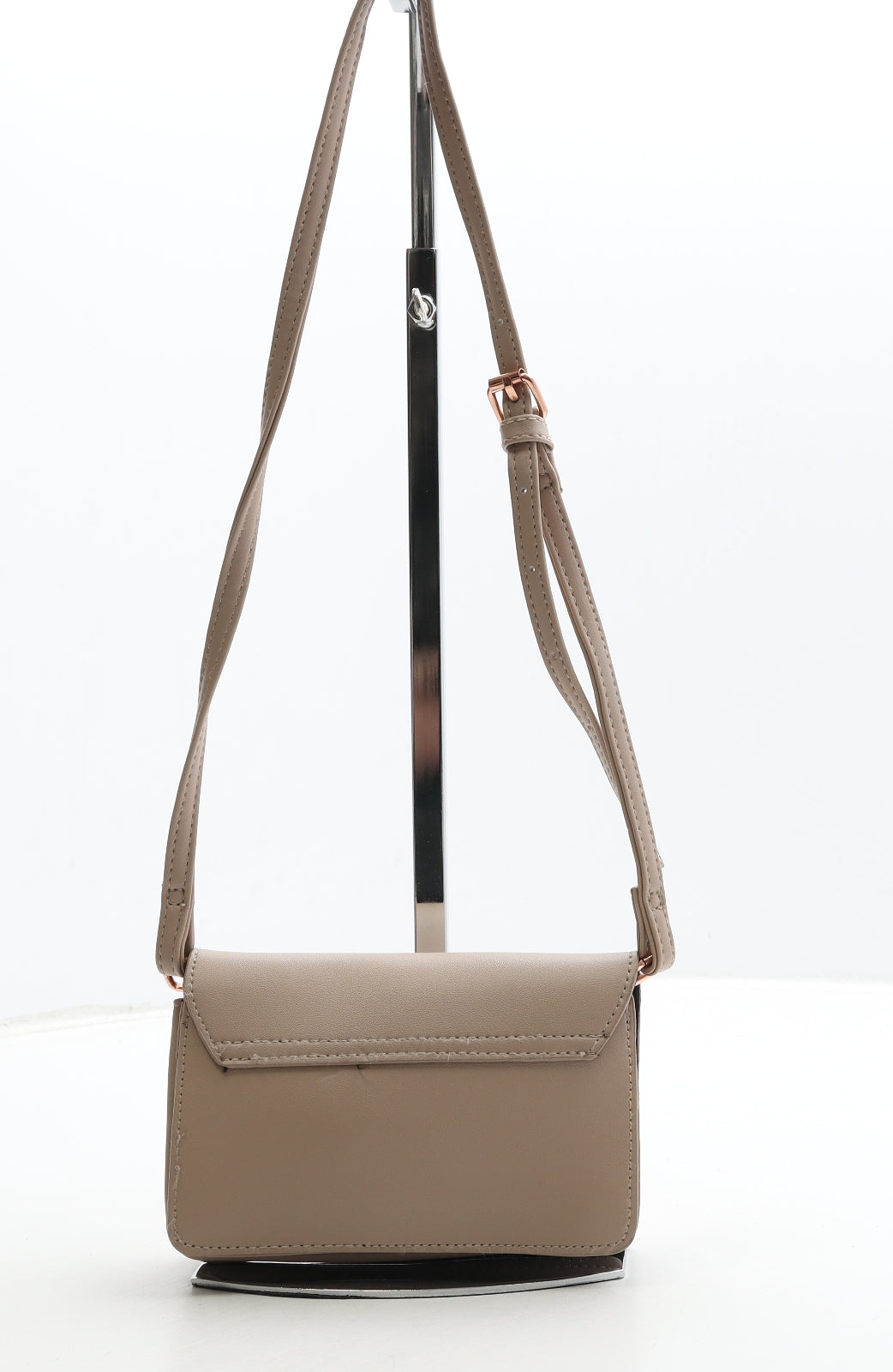 Primark Womens Pink PVC Crossbody Size Small