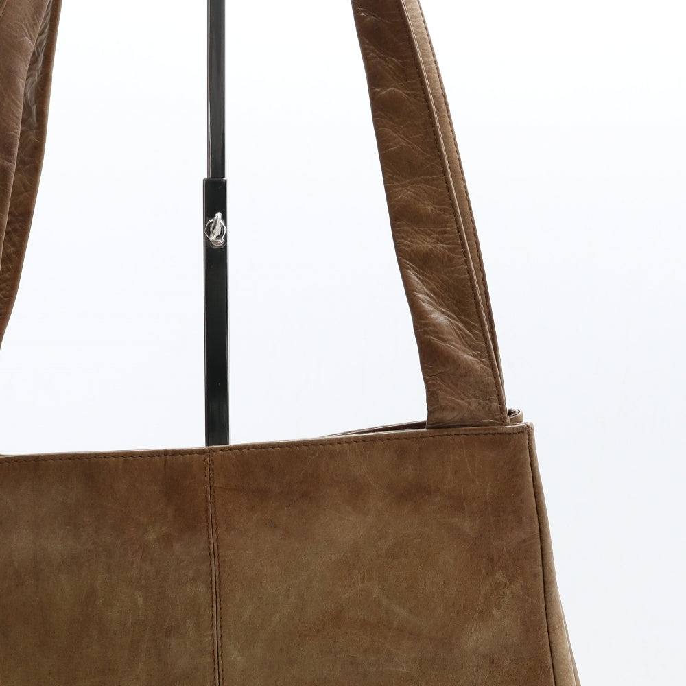 Lloyd Baker Womens Tan Leather Top Handle Bag Size Medium