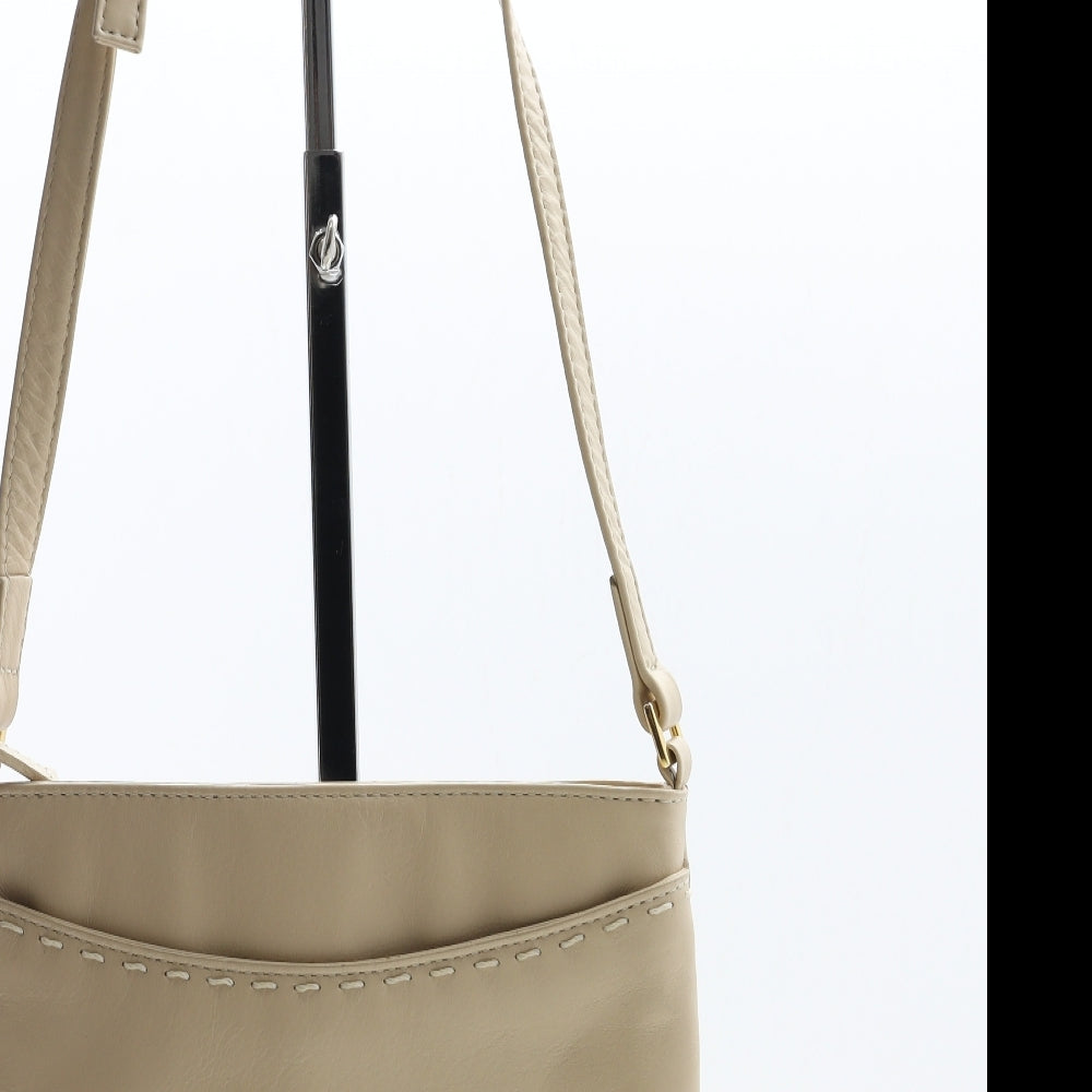 JFW Womens Ivory Polyurethane Crossbody Size Medium