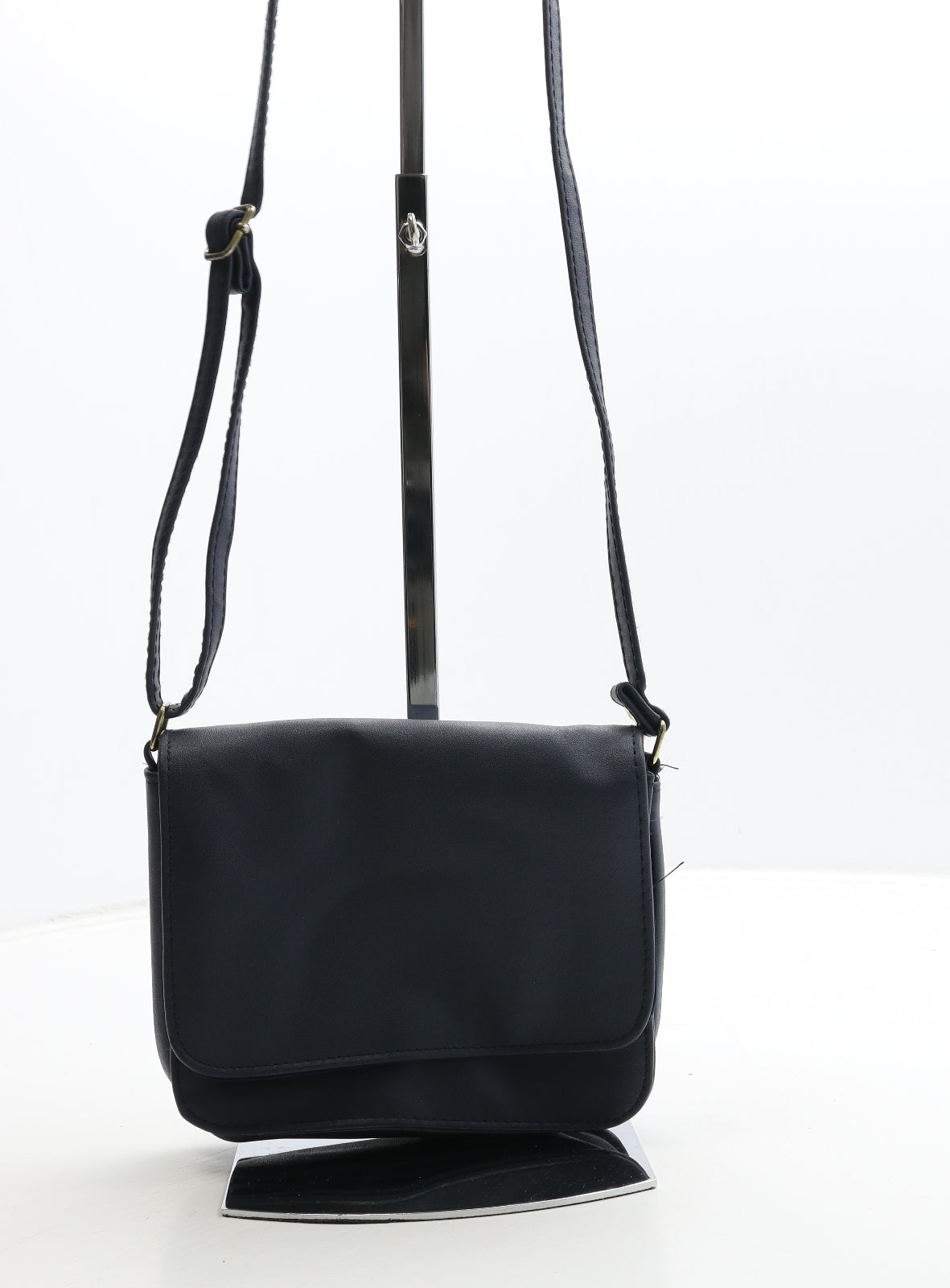 Barrett Womens Blue Leather Crossbody Size Small