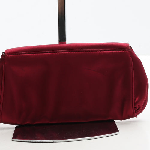 MENBUR Womens Red Polyester Clutch Size Small - Flower Detail