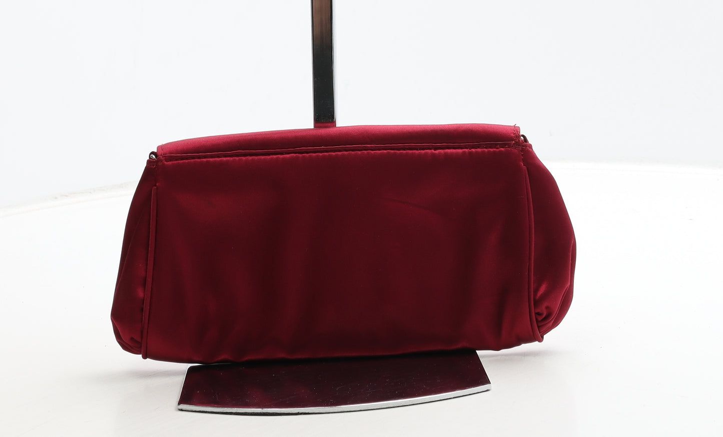 MENBUR Womens Red Polyester Clutch Size Small - Flower Detail