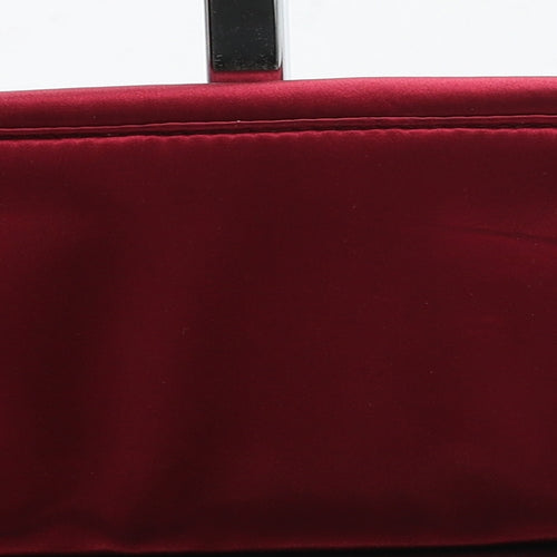 MENBUR Womens Red Polyester Clutch Size Small - Flower Detail