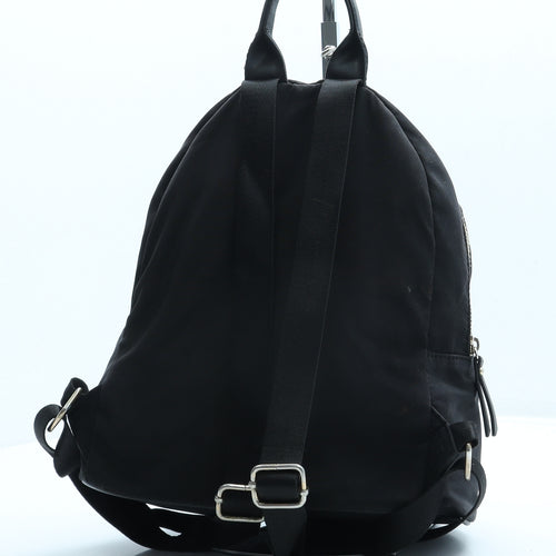 Preworn Womens Black Polyester Backpack Size Small