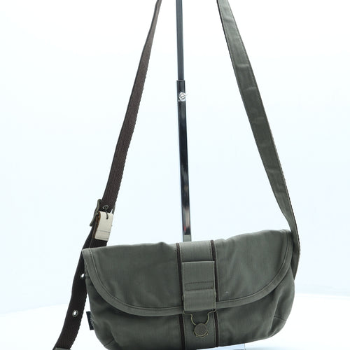 Preworn Womens Green Polyester Crossbody Size Small