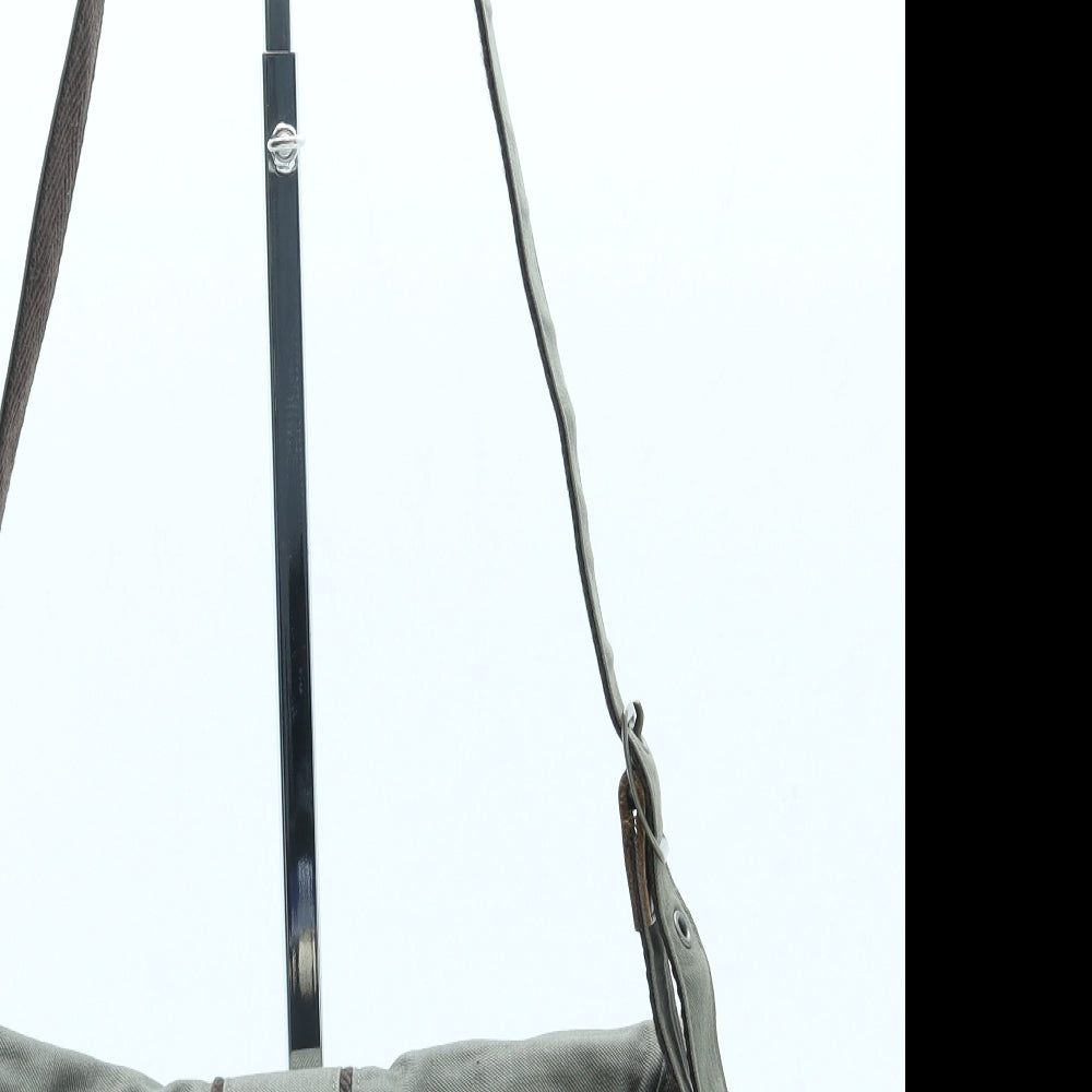 Preworn Womens Green Polyester Crossbody Size Small