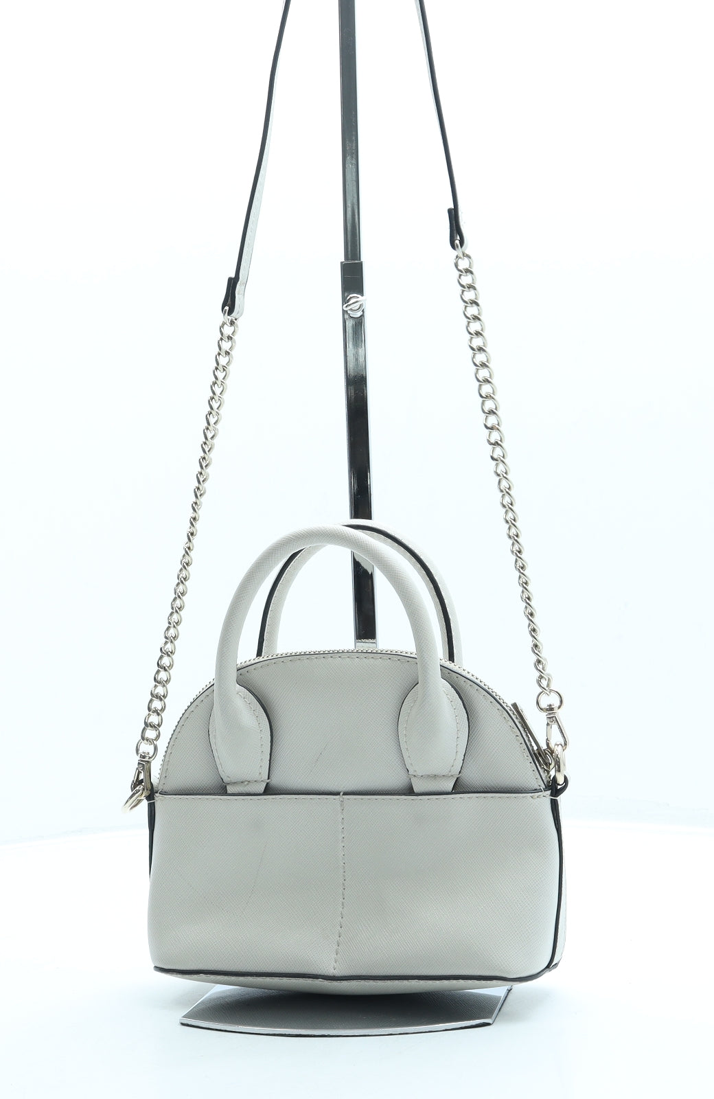 Zara Womens Beige Leather Crossbody Size Small