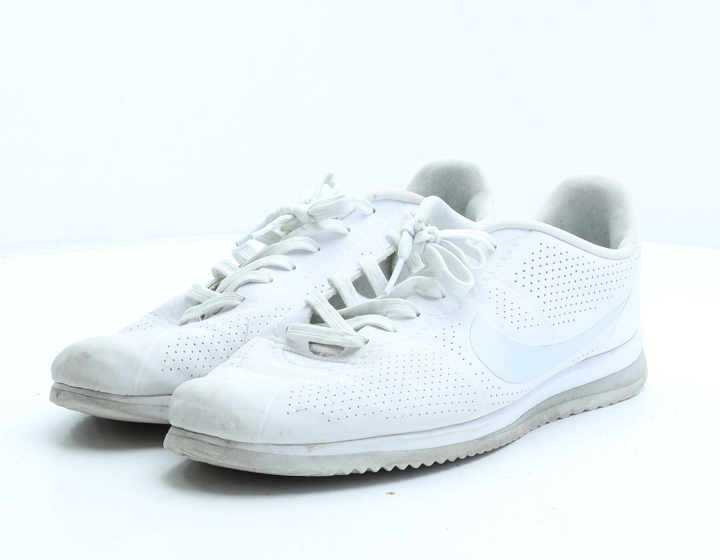 Nike Mens White Synthetic Trainer UK 10