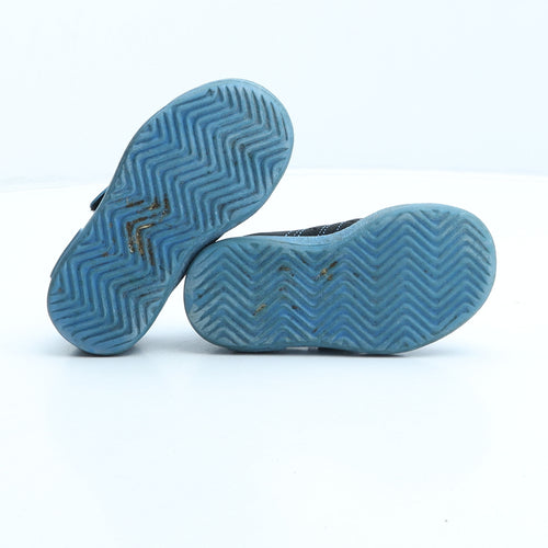 Lonsdale Boys Black Synthetic Trainer UK 5