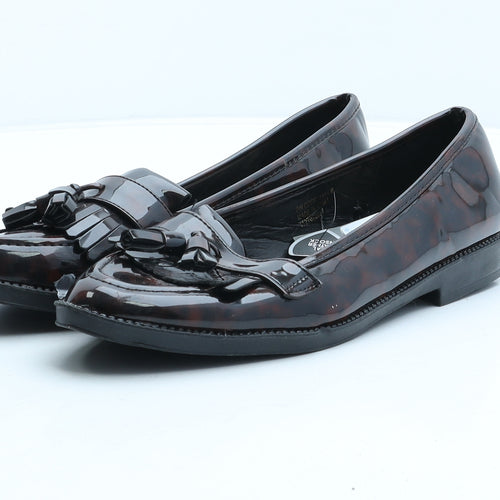 Primark Womens Brown Synthetic Loafer Casual UK 7