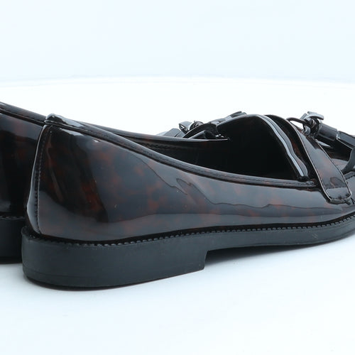 Primark Womens Brown Synthetic Loafer Casual UK 7