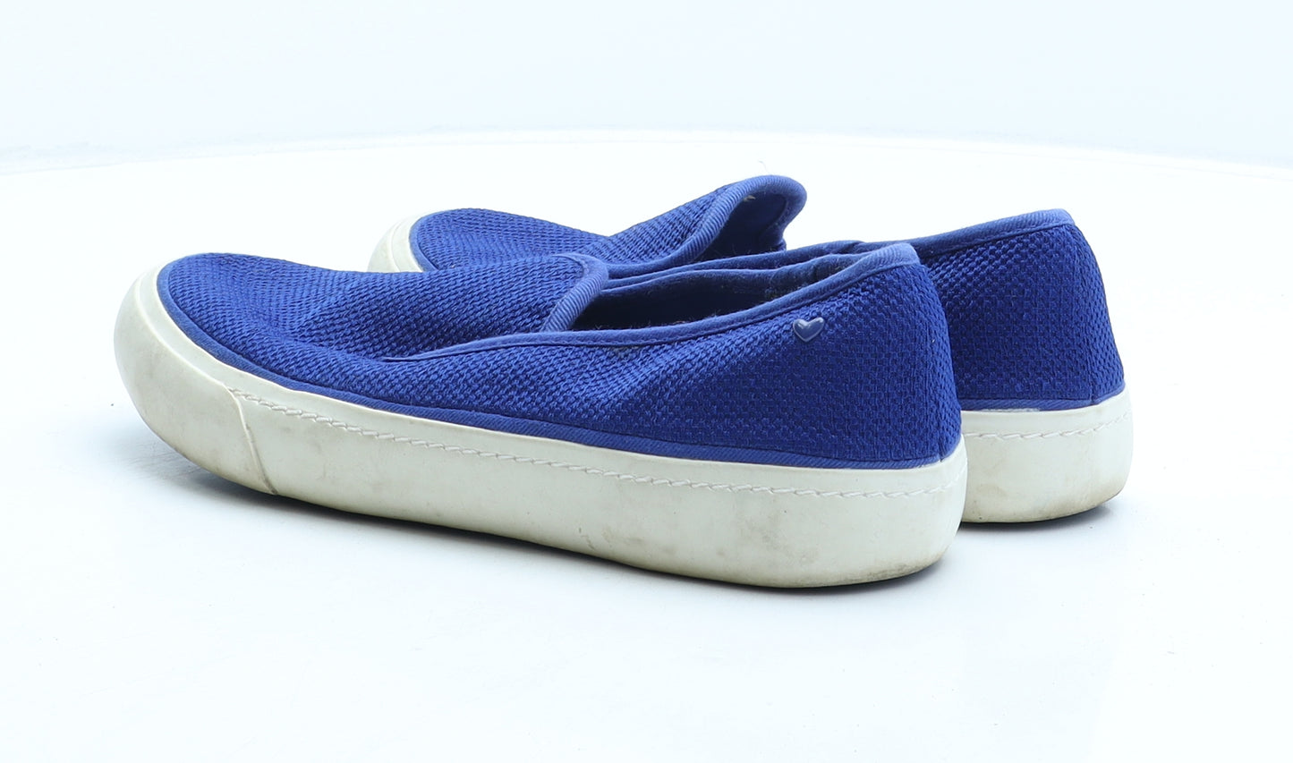 NEXT Womens Blue Fabric Trainer UK 5