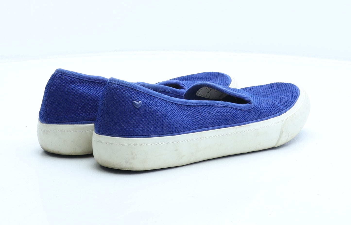 NEXT Womens Blue Fabric Trainer UK 5