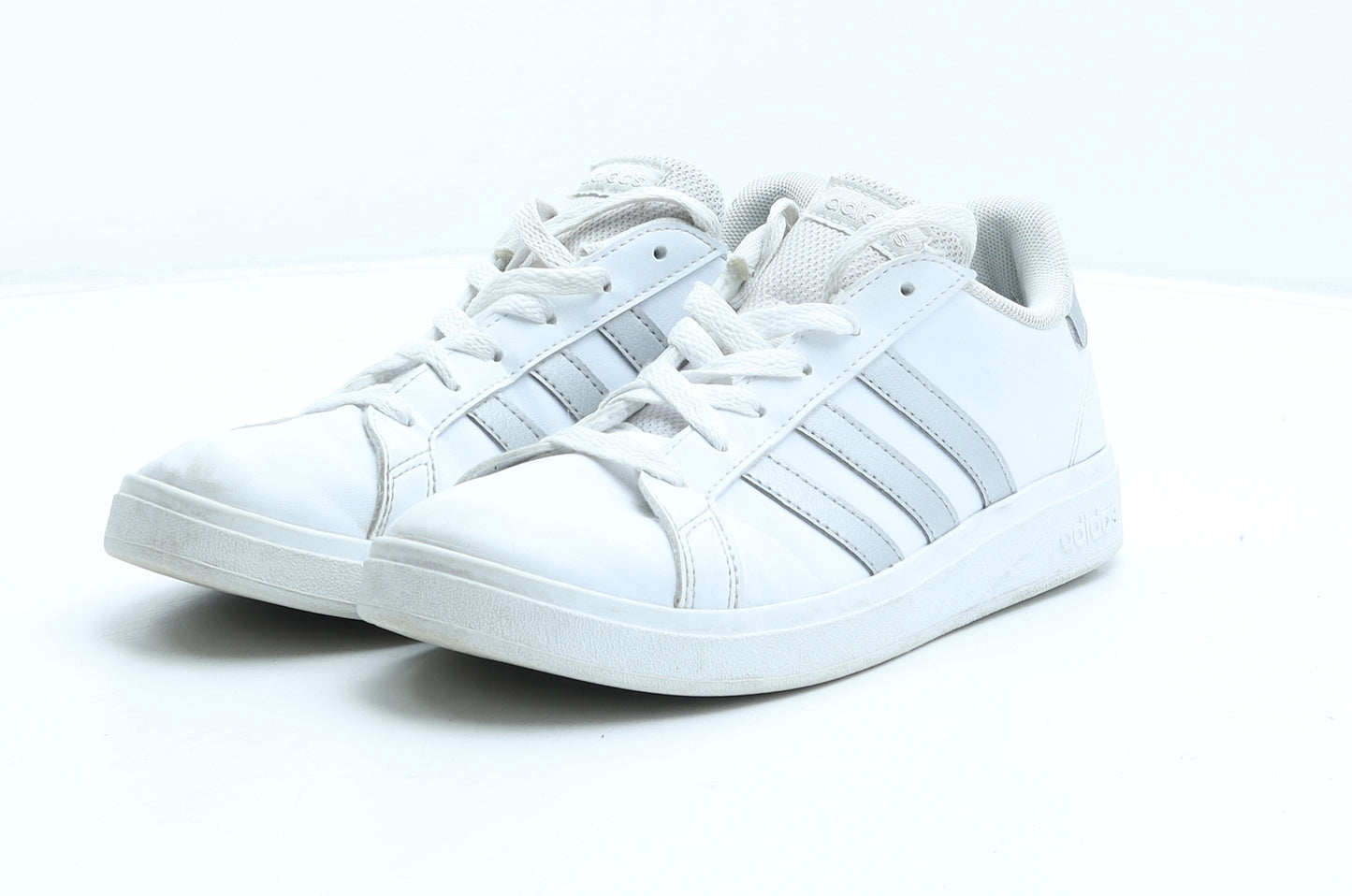 adidas Womens White Synthetic Trainer UK 3.5