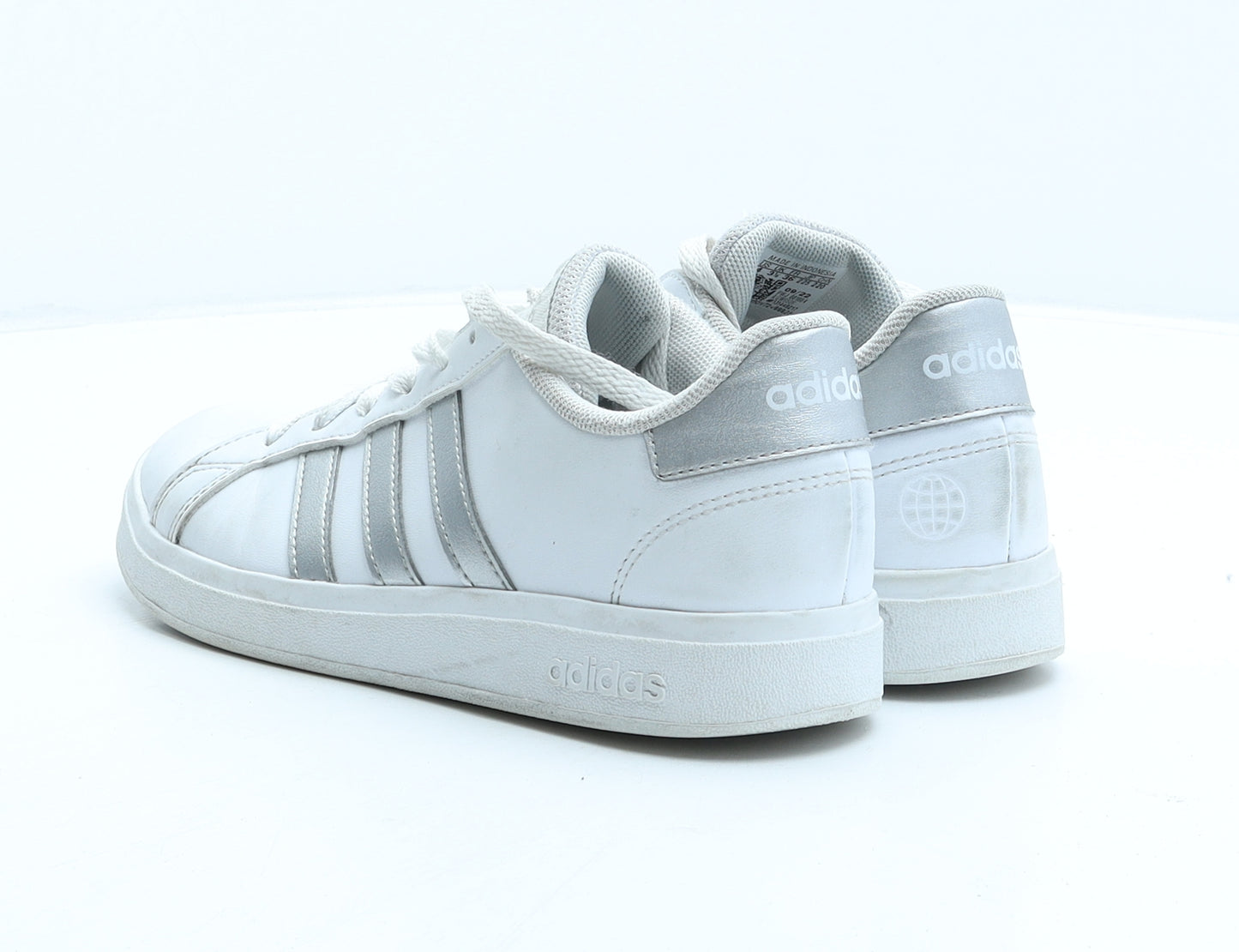 adidas Womens White Synthetic Trainer UK 3.5