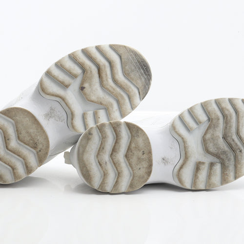 Primark Womens White Synthetic Trainer UK 4 37