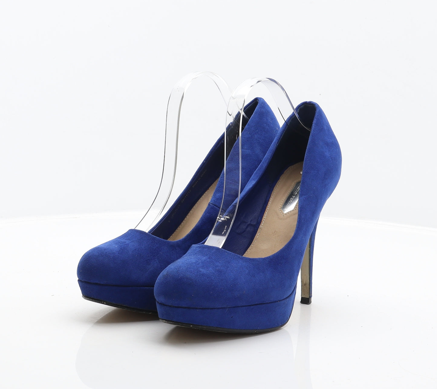 Dorothy Perkins Womens Blue Polyester Platform Heel UK 6