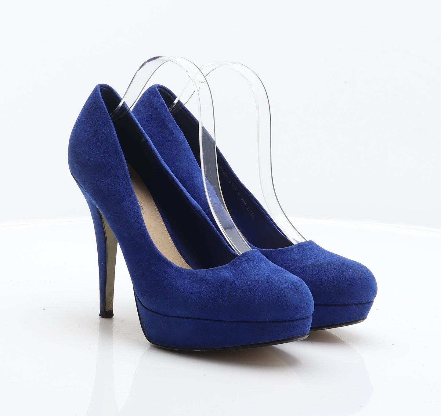 Dorothy Perkins Womens Blue Polyester Platform Heel UK 6