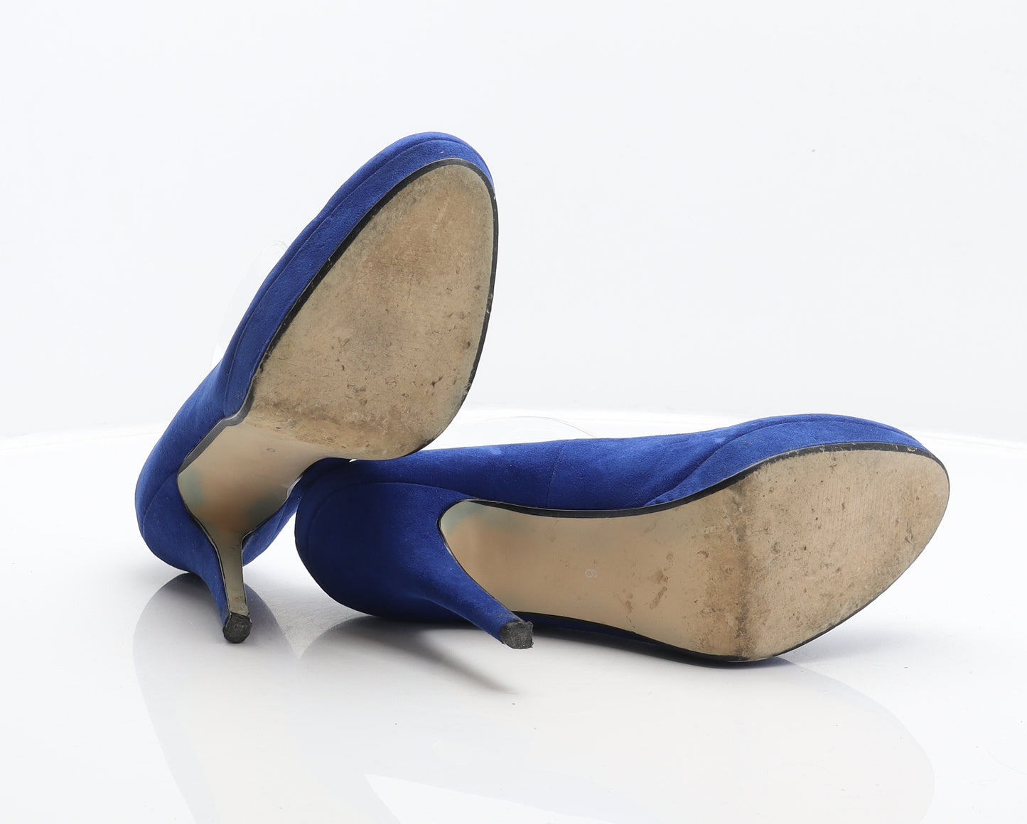 Dorothy Perkins Womens Blue Polyester Platform Heel UK 6