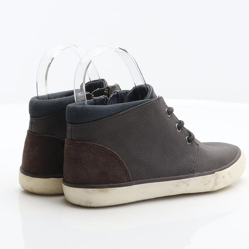 NEXT Boys Brown Synthetic Chukka Boot UK 13
