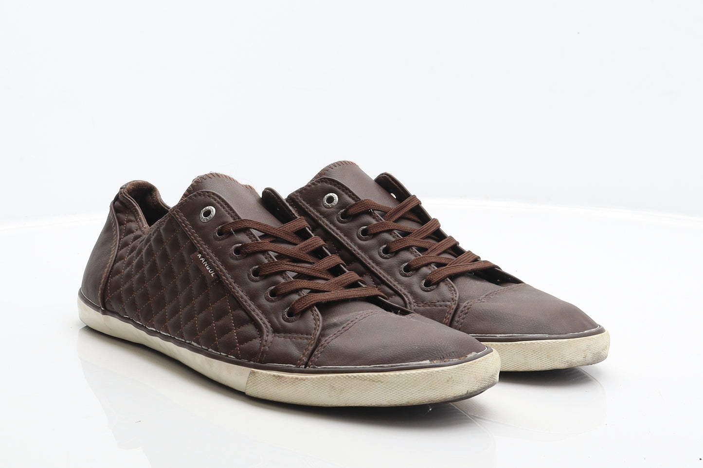 Kangol Mens Brown Synthetic Trainer UK 1.5 46