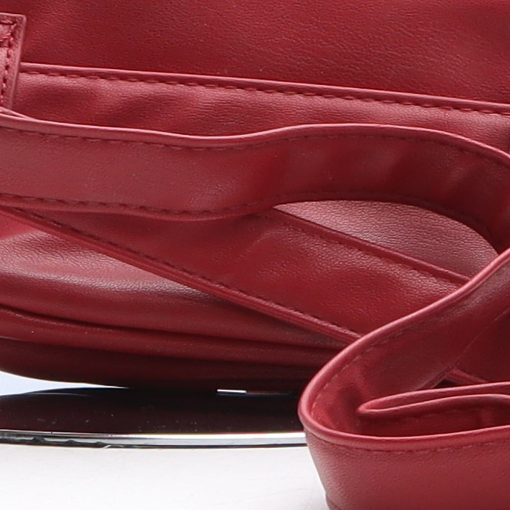 New Look Womens Red Polyethylene Belt Bag & Waist Pack Size Mini