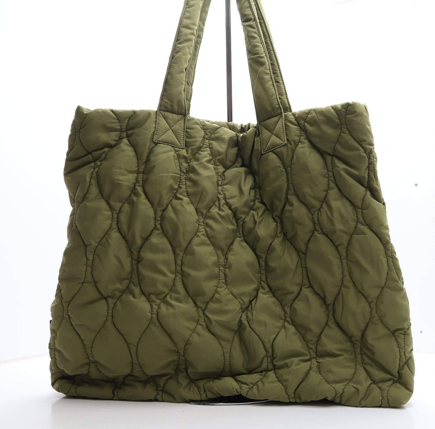ASOS Womens Green Polyester Shoulder Bag Size Extra Large