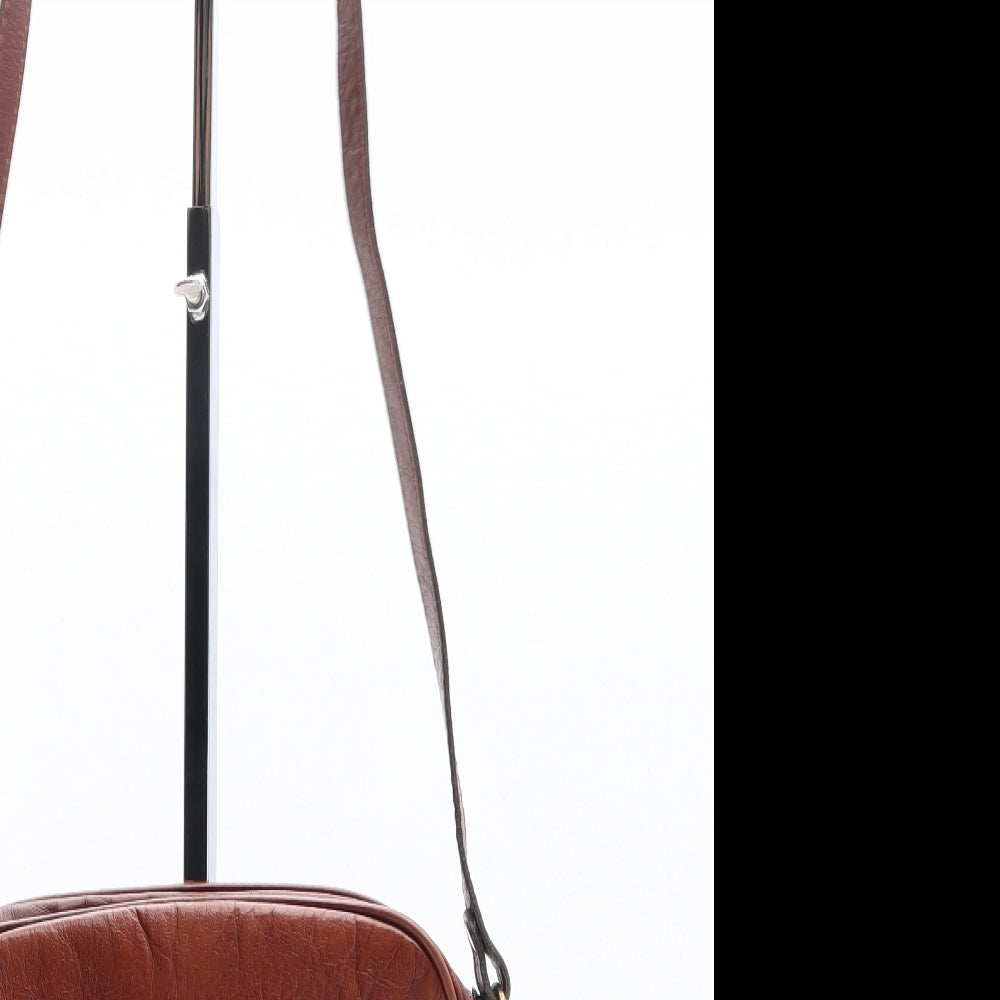Jane Stilton Womens Brown Leather Crossbody Size Small