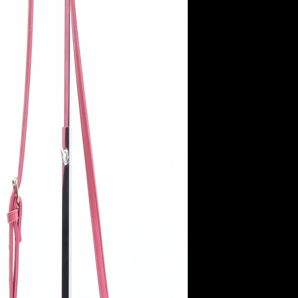 NEXT Womens Pink Polyethylene Crossbody Size Micro