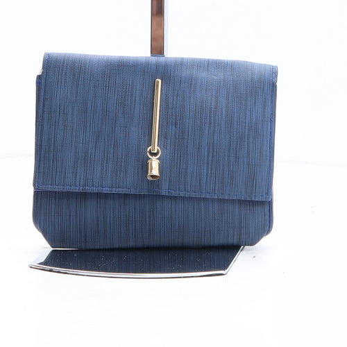 Preworn Womens Black Polyethylene Clutch Size Micro