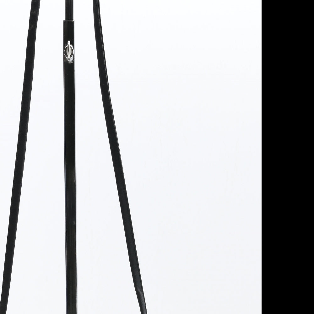 Preworn Womens Black Polyurethane Crossbody Size Small