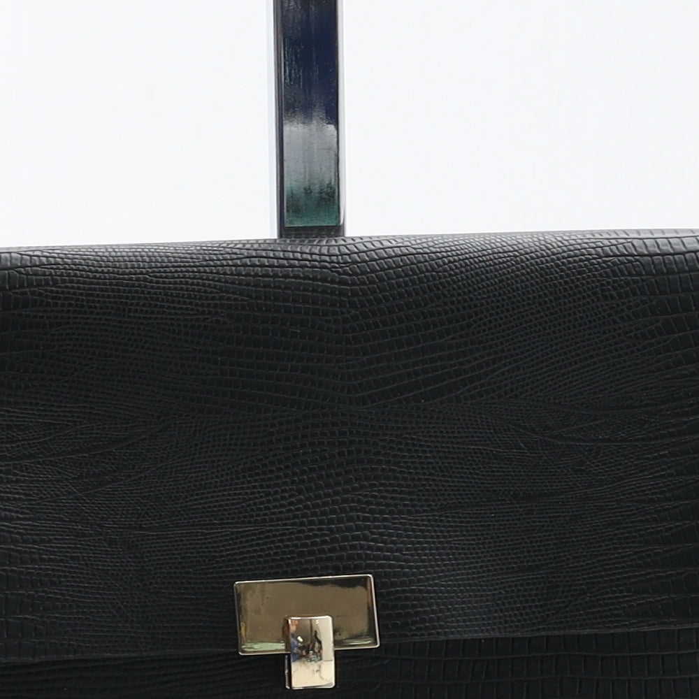 Primark Womens Black Polyurethane Crossbody Size Small