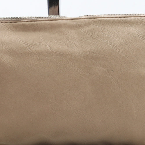 New Look Womens Nude Polyurethane Clutch Size Small