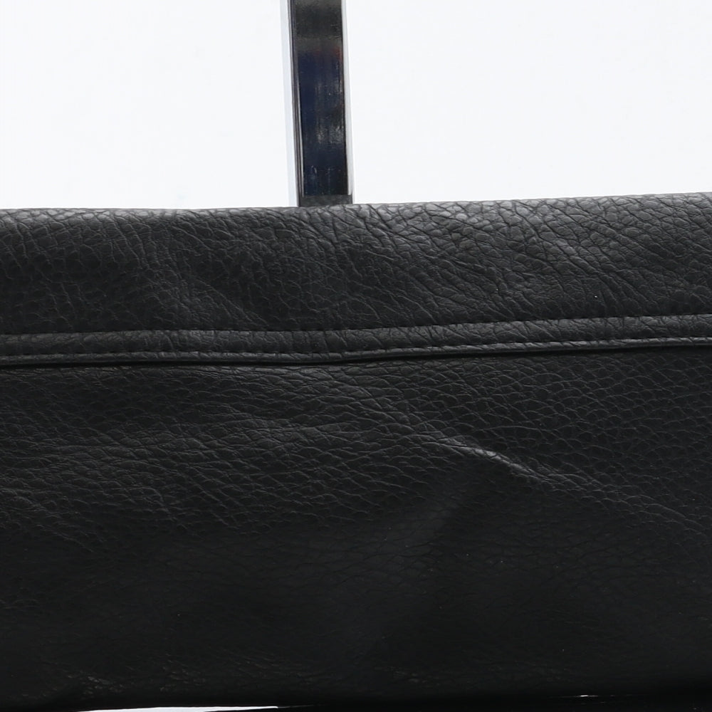 Dorothy Perkins Womens Black Polyurethane Clutch Size Small
