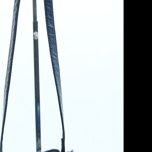Preworn Womens Blue Leather Crossbody Size Small