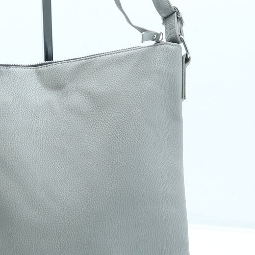 Primark Womens Grey Leather Crossbody Size Small