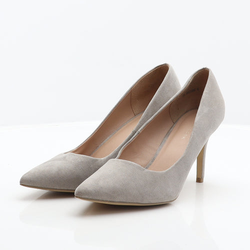 New Look Womens Grey Polyester Court Heel UK 6 39