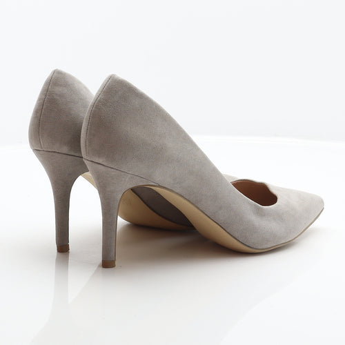 New Look Womens Grey Polyester Court Heel UK 6 39