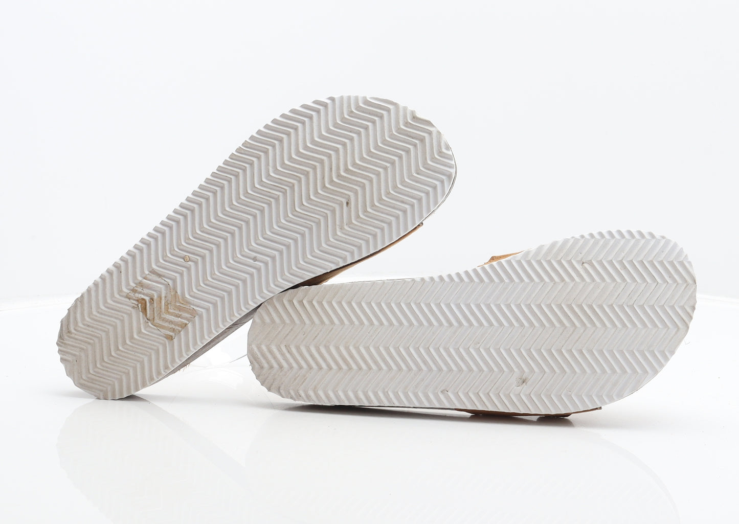 Primark Womens Brown Fabric Slider Sandal UK 7 40