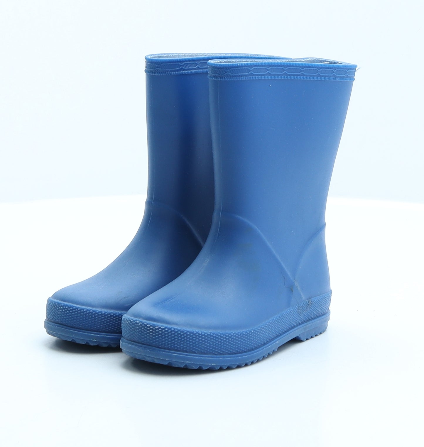 Dunnes Stores Boys Blue Rubber Wellies Boot UK 7