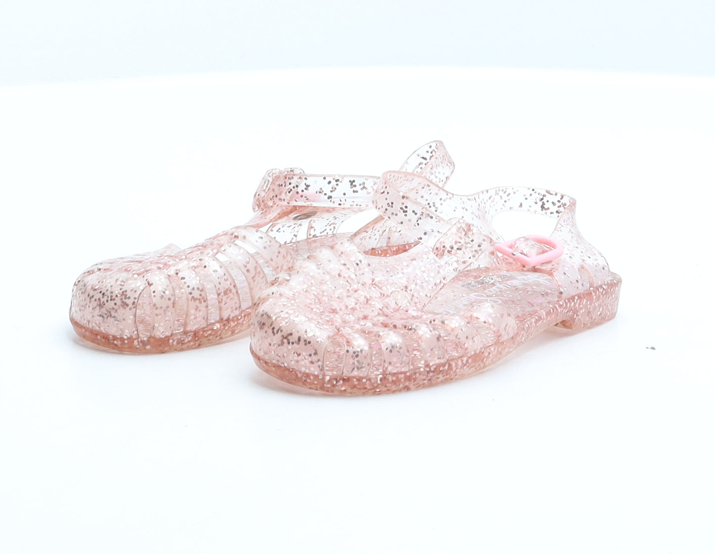 George Girls Pink Rubber Fisherman Sandal UK 11