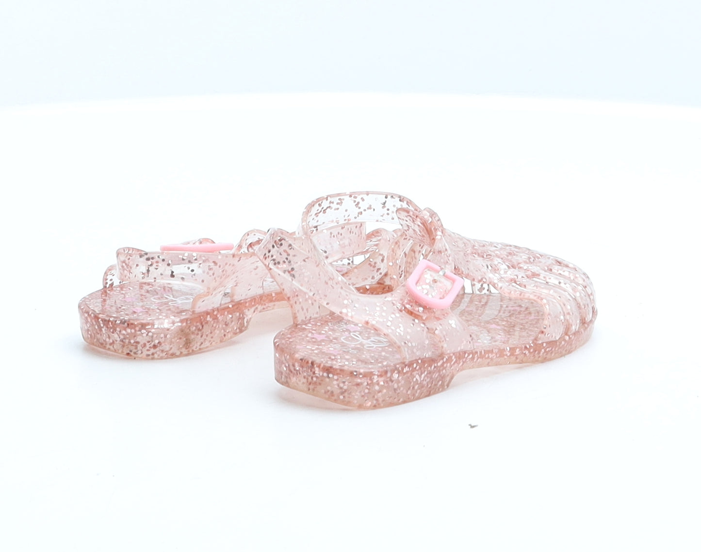 George Girls Pink Rubber Fisherman Sandal UK 11