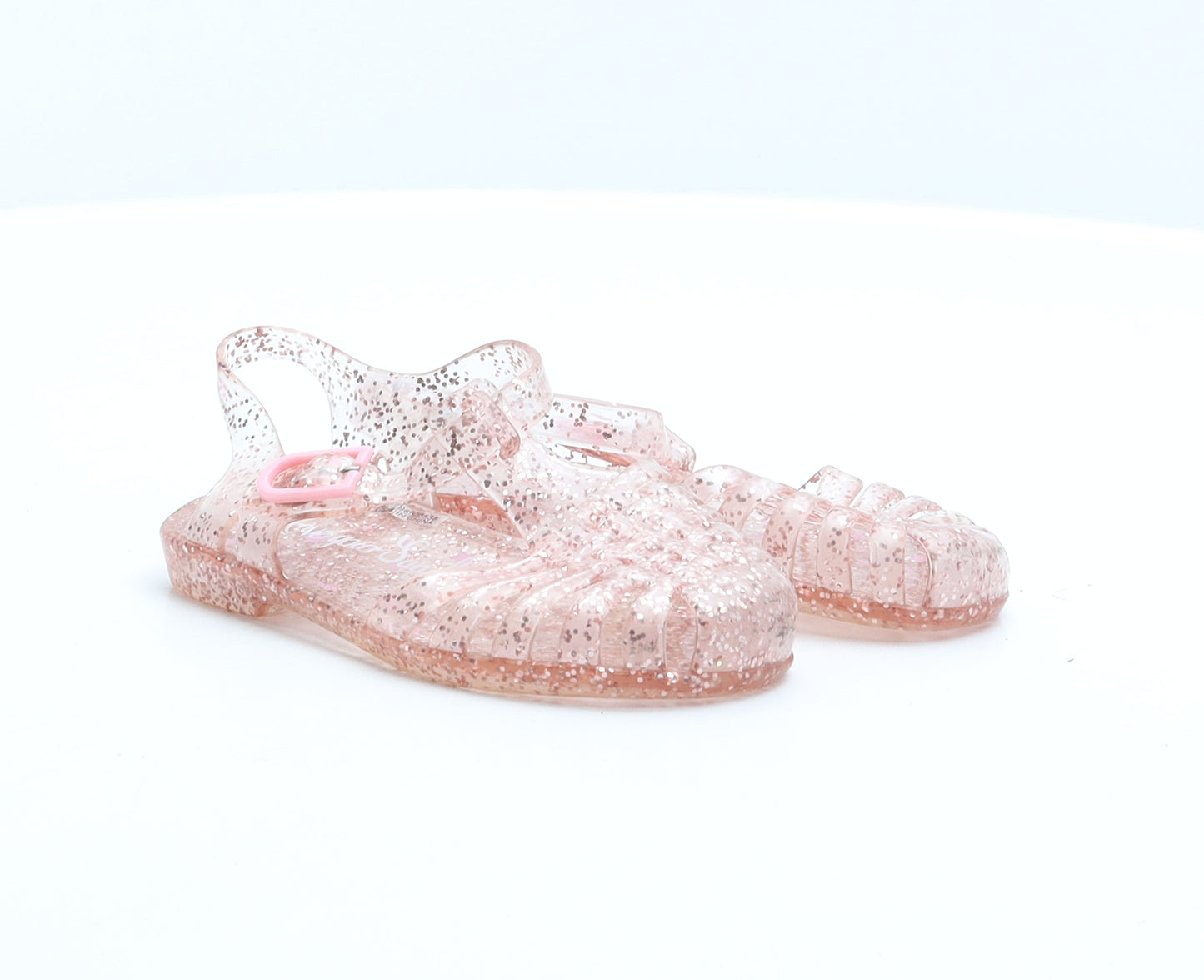 George Girls Pink Rubber Fisherman Sandal UK 11